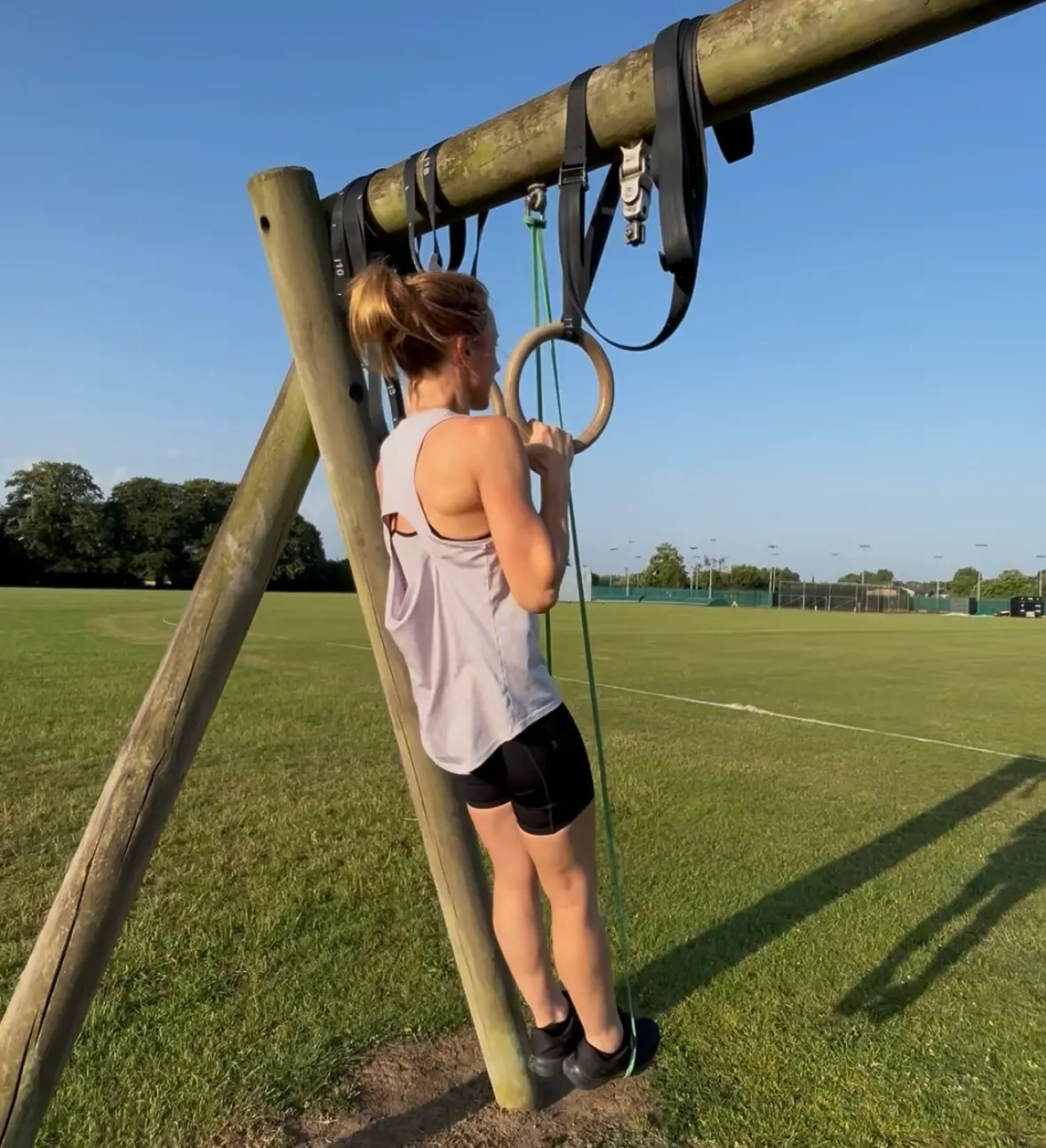 Early morning training in Wargrave